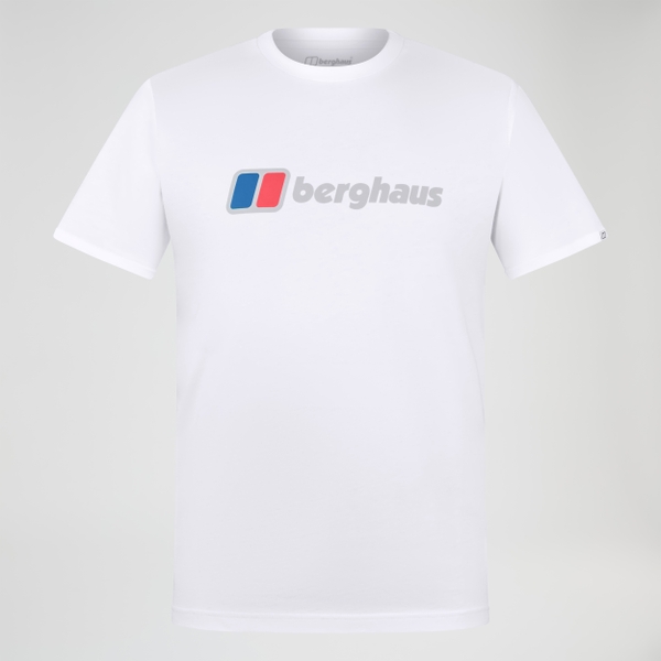Berghaus Men's Berghaus Class XL-Logo Tee - White