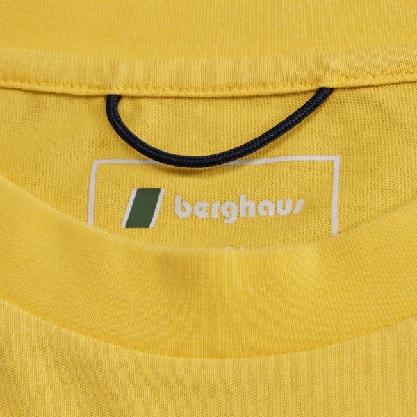 Berghaus Men's Doodle Mountain Patch Tee - Yellow