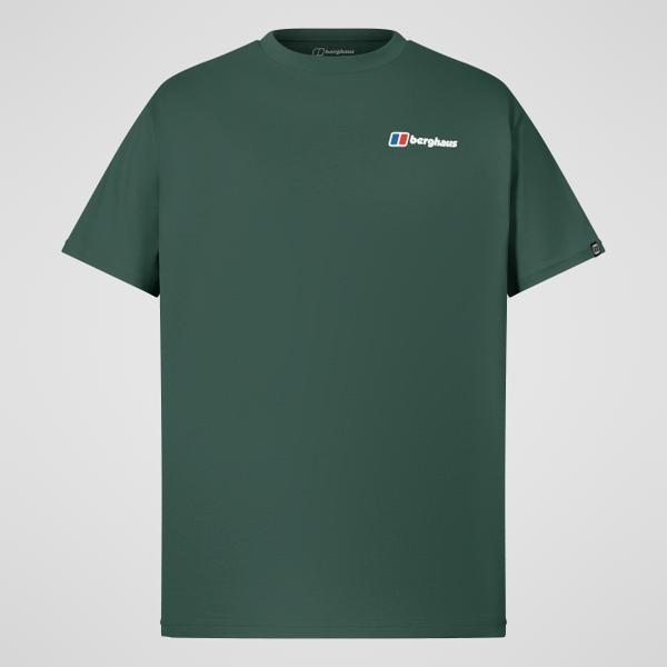 berghaus Men's Dotted Mountain Tee - Green