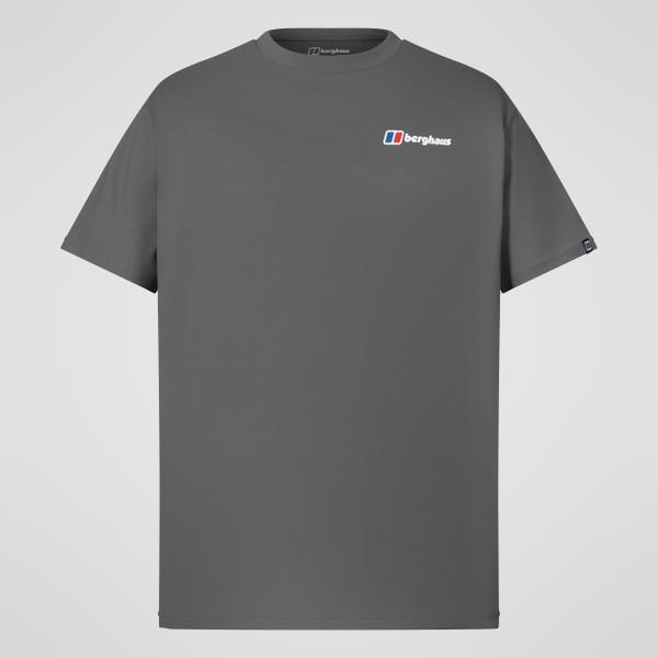 berghaus Men's Dotted Mountain Tee - Grey