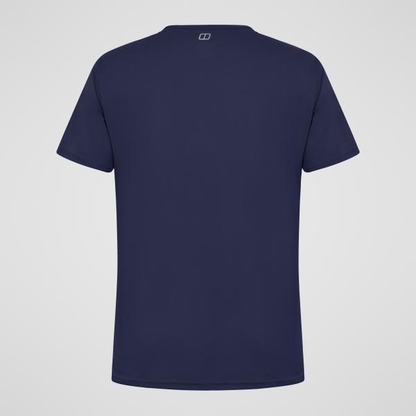 Berghaus Men's Evedon Tech Tee - Dark Blue