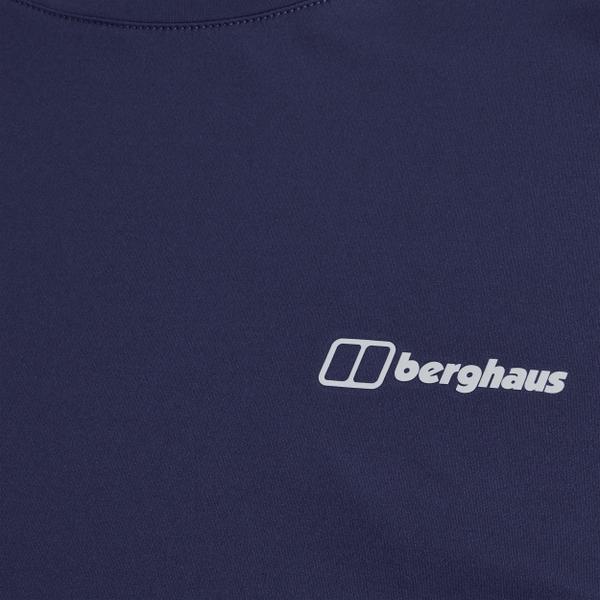 Berghaus Men's Evedon Tech Tee - Dark Blue