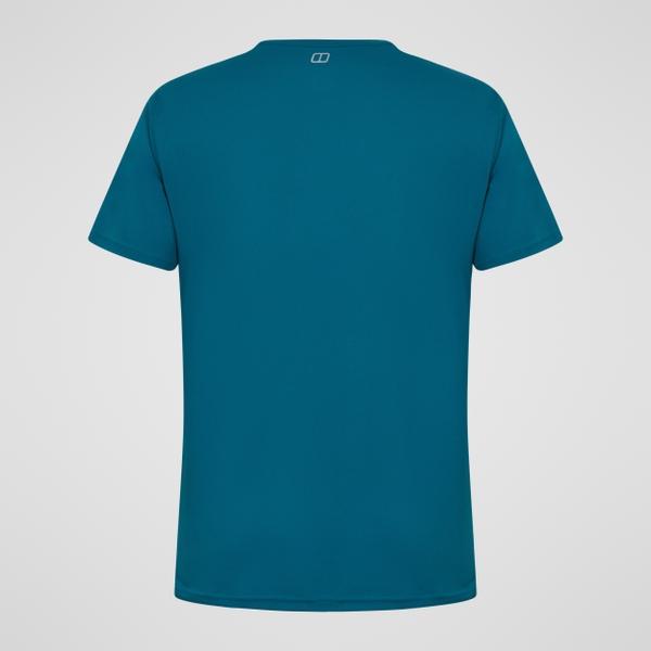 Berghaus Men's Evedon Tech Tee - Dark Turquoise