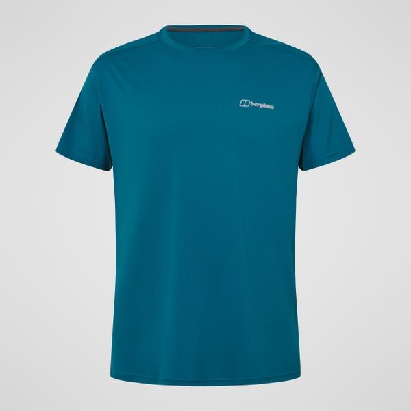 berghaus Men's Evedon Tech Tee - Dark Turquoise