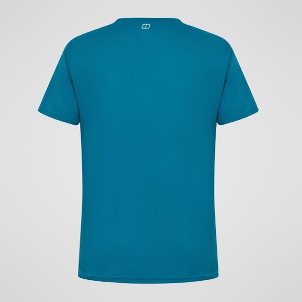 Berghaus Men's Evedon Tech Tee - Turquoise