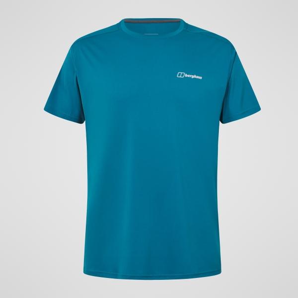 berghaus Men's Evedon Tech Tee - Turquoise