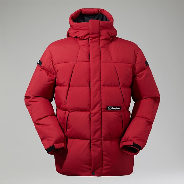 Berghaus Men's Fawdon Down Jacket Dark Red/Black - S