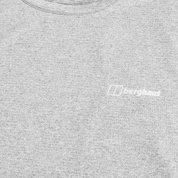 Berghaus Men's Firsby Tech Tee - Light Grey