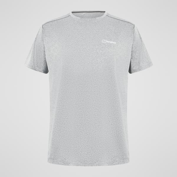 berghaus Men's Firsby Tech Tee - Light Grey