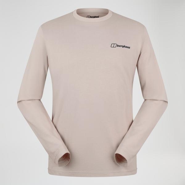 Berghaus Men's Grappled Long Sleeve Tee - Grey