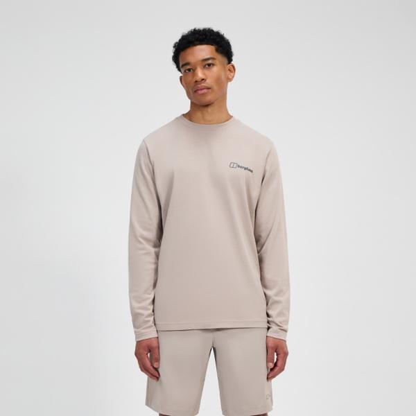 Berghaus Men's Grappled Long Sleeve Tee - Grey