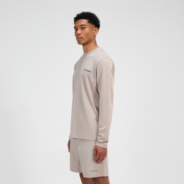 Berghaus Men's Grappled Long Sleeve Tee - Grey