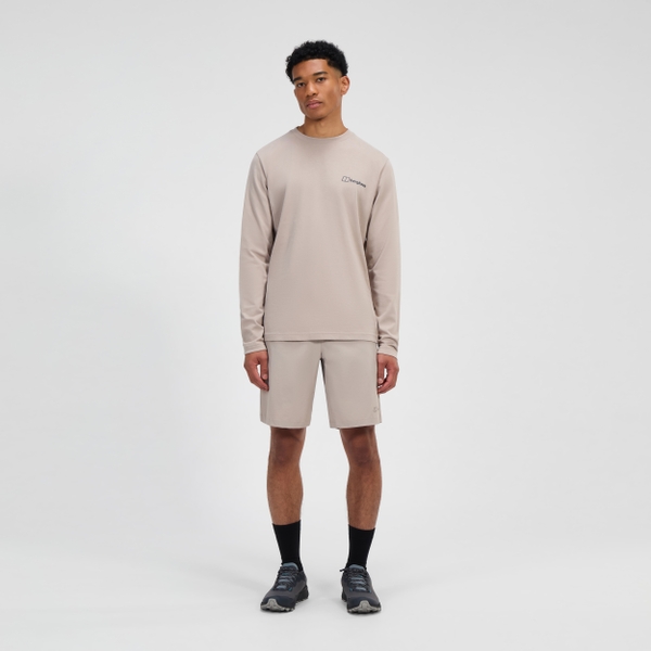 berghaus Men's Grappled Long Sleeve Tee - Grey