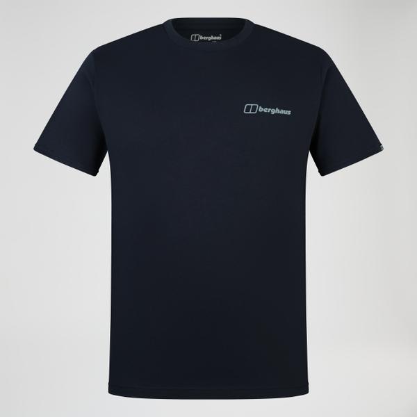Berghaus Men's Grappled Short Sleeve Tee - Black