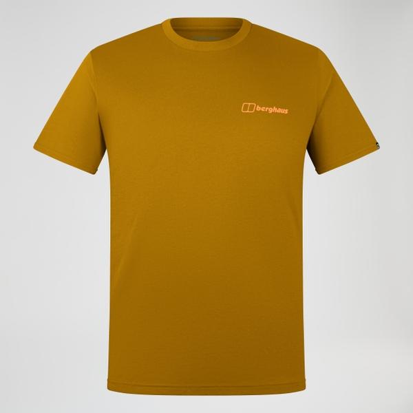 Berghaus Men's Grappled Short Sleeve Tee - Brown