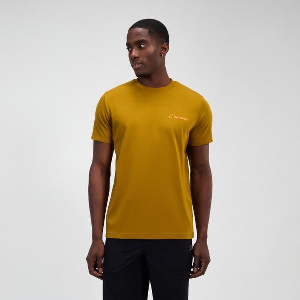 Berghaus Men's Grappled Short Sleeve Tee - Brown