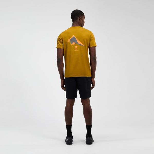 berghaus Men's Grappled Short Sleeve Tee - Brown