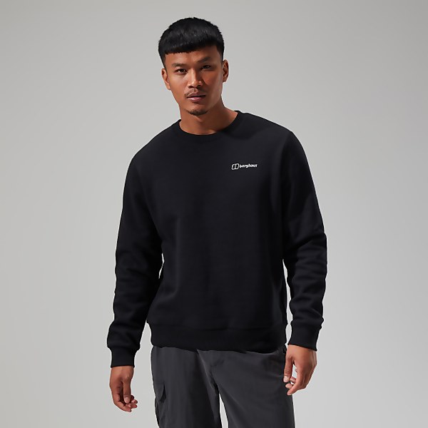 Berghaus Men's Logo Crew Black - S
