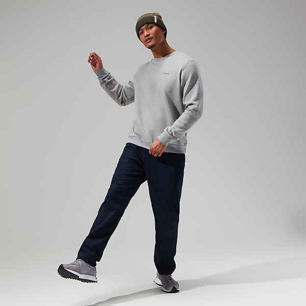 Berghaus Men's Logo Crew Dark Grey