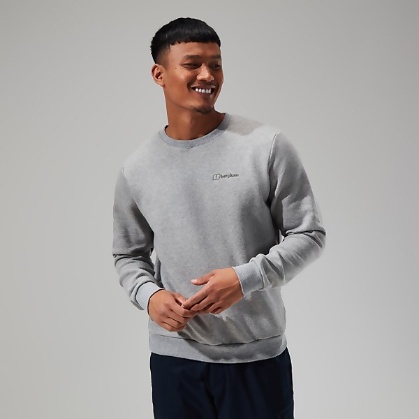 Berghaus Men's Logo Crew Dark Grey