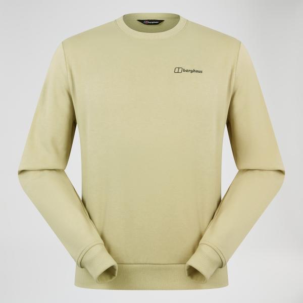 Berghaus Men's Logo Crew Light - Natural