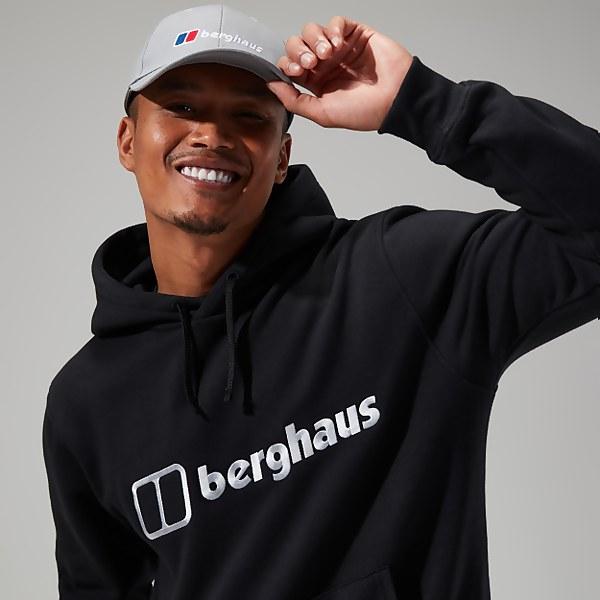 berghaus Men's Logo Hoody Black