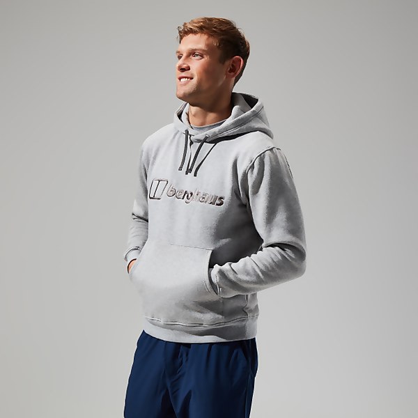 Berghaus Men's Logo Hoody Dark Grey - XS