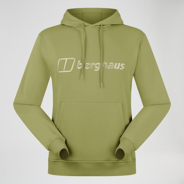 Berghaus Men's Logo Hoody Light - Green