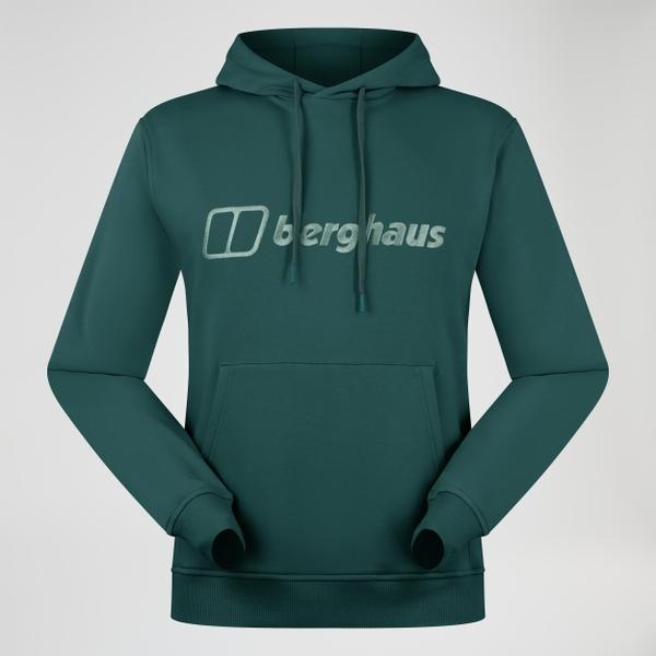 Berghaus Men's Logo Hoody Light - Green