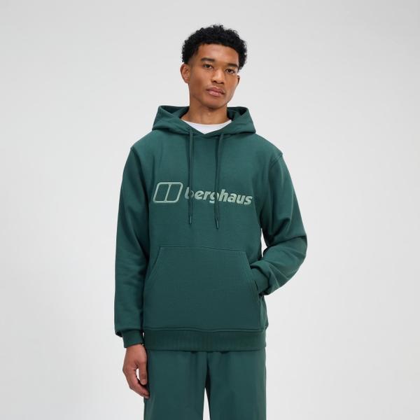 Berghaus Men's Logo Hoody Light - Green