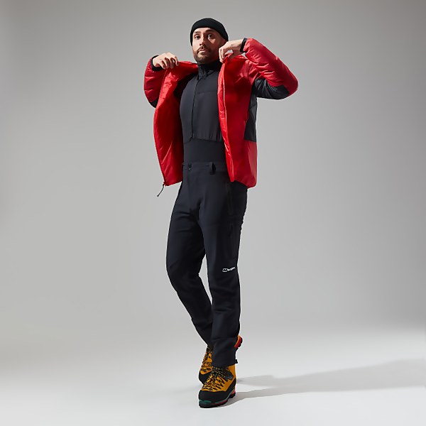 Berghaus Men's MTN Arete LB Half Zip Black - S