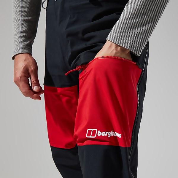 Berghaus Men's MTN Guide GTX Pro Pant Black/Red - XS
