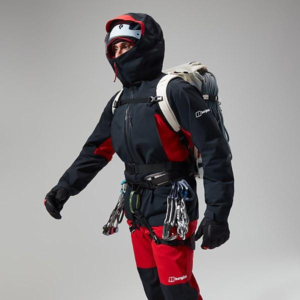 berghaus Men's MTN Seeker GTX Jacket Black/Red - XS