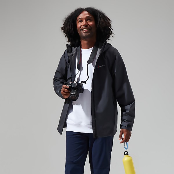 berghaus Men's Paclite 2.0 Jacket Dark Grey - XS