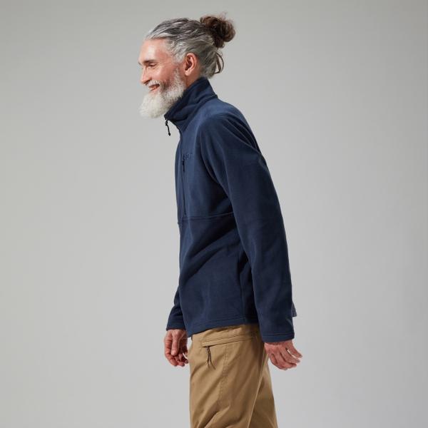 Berghaus Men's Prism Half Zip Polartec Fleece - Blue