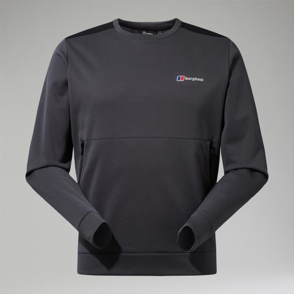 Berghaus Men's Reacon Sweater Grey/Black - S