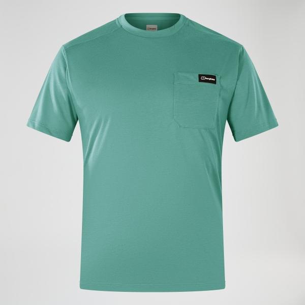 Berghaus Men's Relaxed Short Sleeve Tech Tee - Green