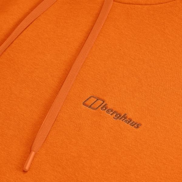 Berghaus Men's Small Logo Hoody - Orange