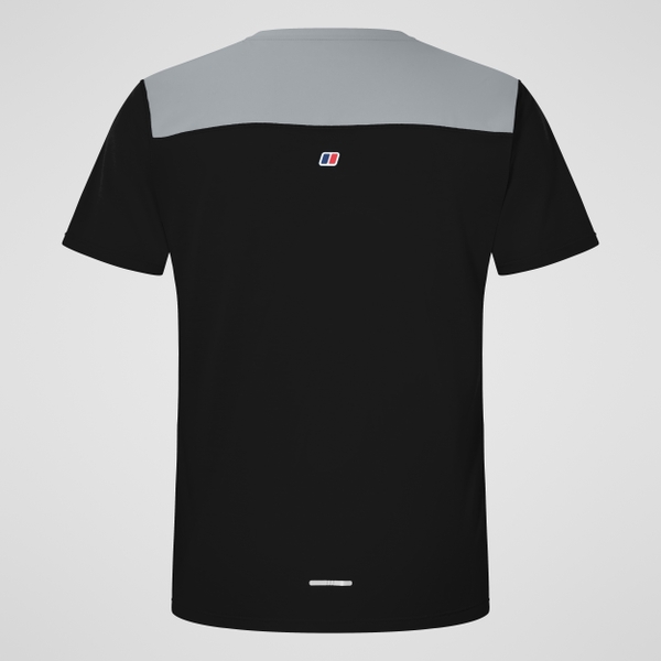 Berghaus Men's Terrain Trek Tech Tee - Black/Grey