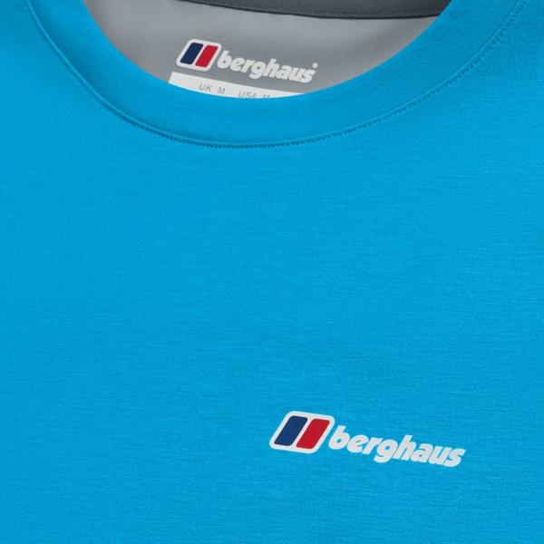 Berghaus Men's Terrain Trek Tech Tee - Blue/Grey