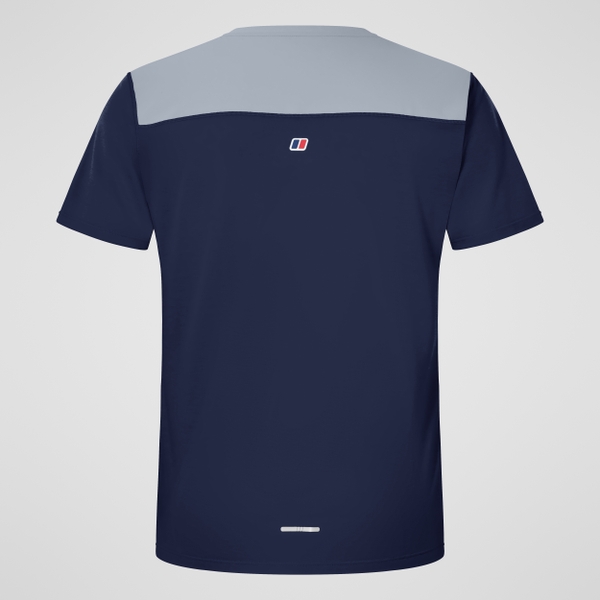 Berghaus Men's Terrain Trek Tech Tee - Blue/Grey