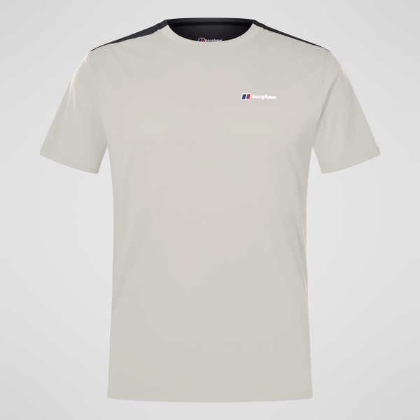 berghaus Men's Terrain Trek Tech Tee - Grey/Black
