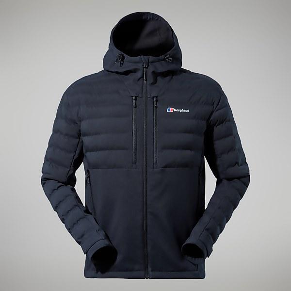 Berghaus Men's Theran Hybrid Hooded Jacket Black - S