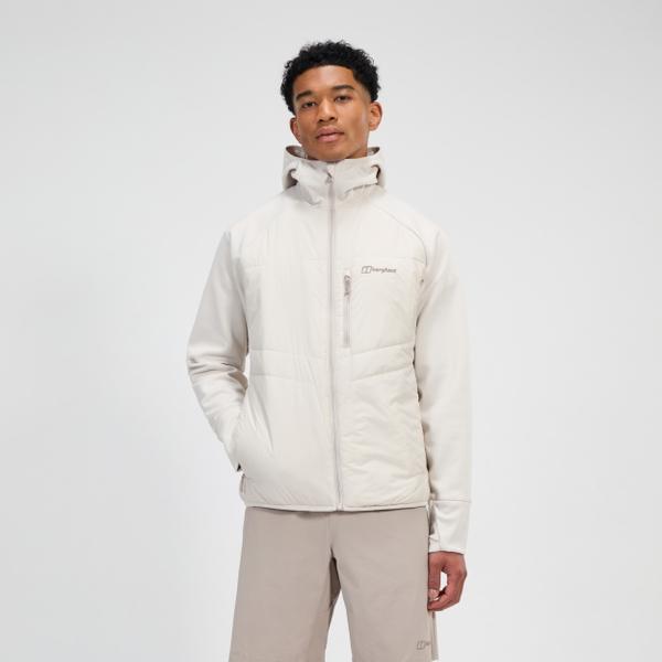 Berghaus Men's Trawden Hybrid Hooded Jacket - Grey