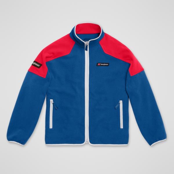 Berghaus Unisex 1997 Fleece Jacket - Blue/Red