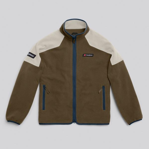 Berghaus Unisex 1997 Fleece Jacket - Brown/Grey