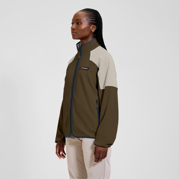 Berghaus Unisex 1997 Fleece Jacket - Brown/Grey