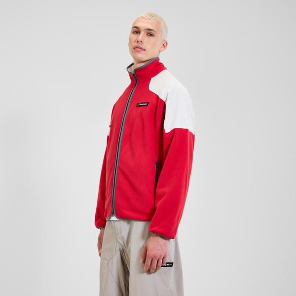 Berghaus Unisex 1997 Fleece Jacket - Red/Natural