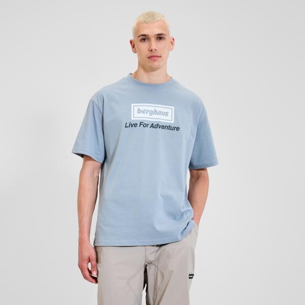 Berghaus Unisex Adventure Tour Tee - Grey Blue