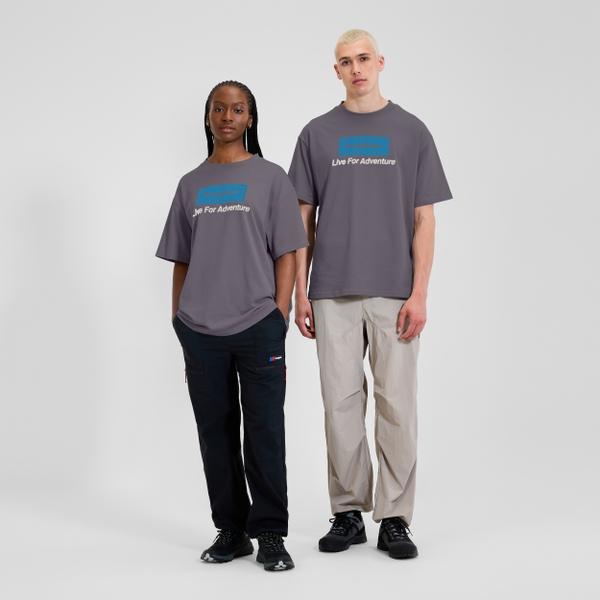 berghaus Unisex Adventure Tour Tee - Purple